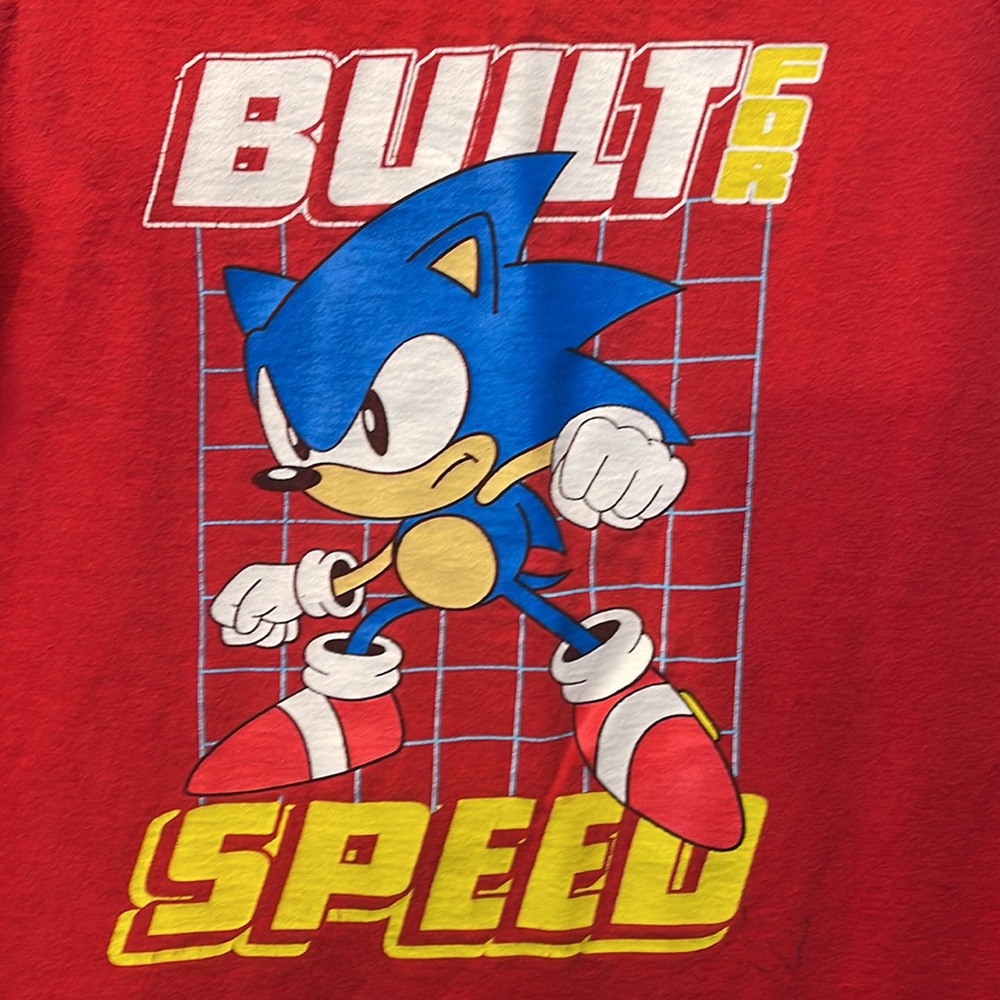 Sonic tank top. Small (6-7). Z107